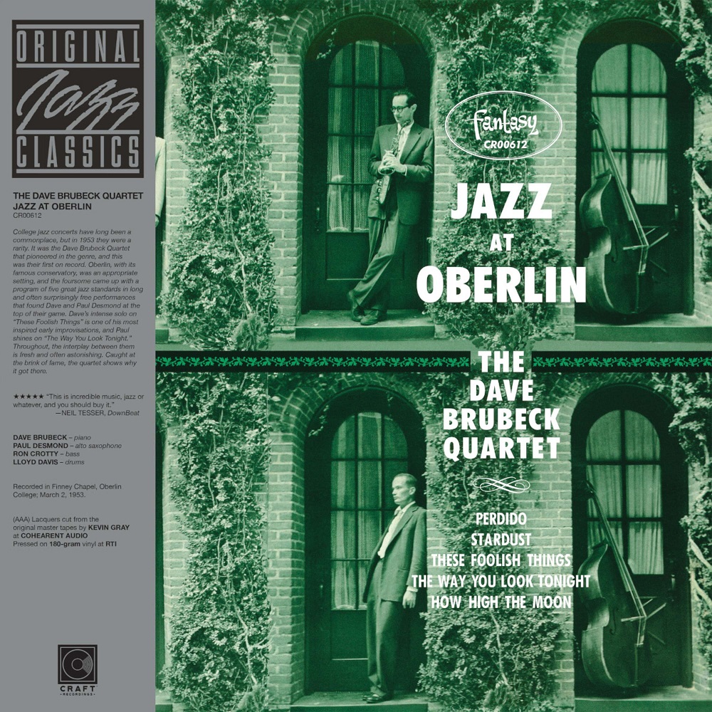 Виниловая пластинка Dave Brubeck - Jazz At Oberlin (Original Jazz Classics)  (Black Vinyl LP) - купить в интернет-магазине Pult.ru