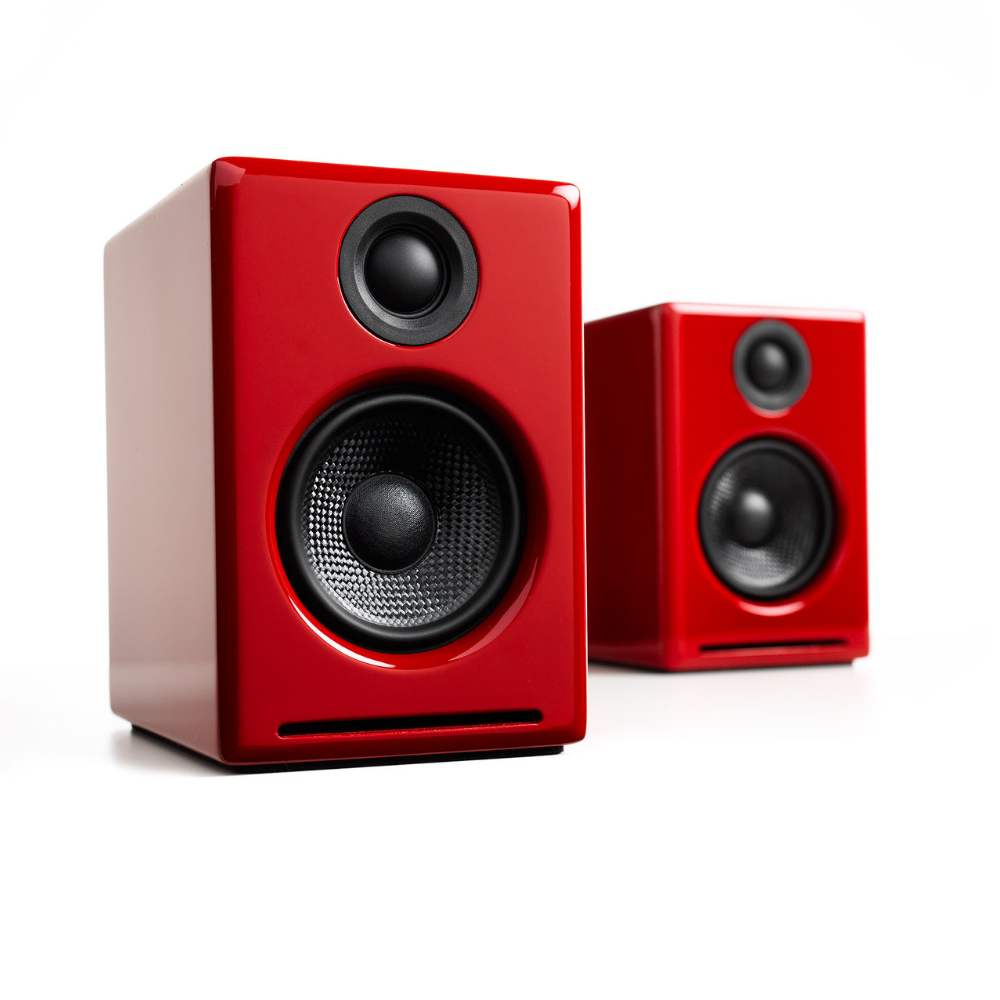 Купить Полочную акустику Audioengine A2+ BT Red в Химках, цена: 29990 руб,  - интернет-магазин Pult.ru